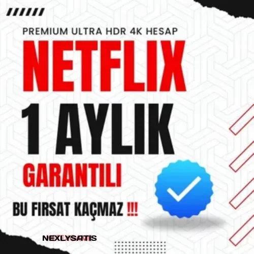 4K ULTRA HD NETFLİX AYLIK HESAP